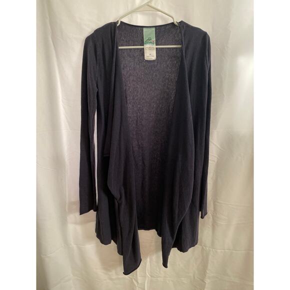 Aphorism Sweaters - Aphorism Women's Cardigan Blue Size Medium
